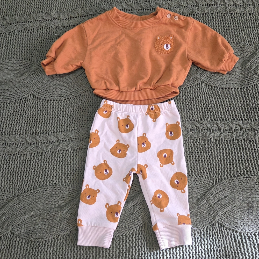 Bear Sweater Outfit Set Sweatshirt And Pants Cat & Jack